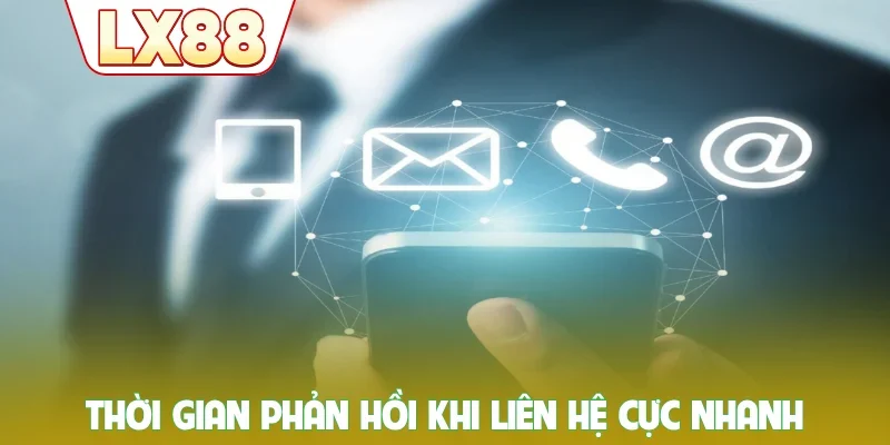 Thời gian phản hồi khi liên hệ cực nhanh